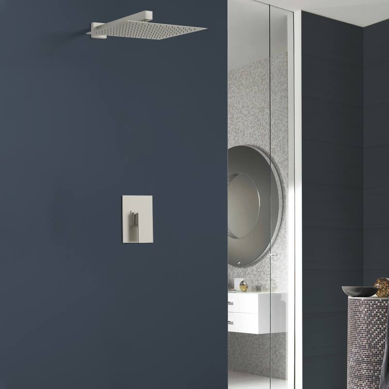 Topcraft 10-inch Wall Mount Square Shower System with Rough-in Valve - 10*10