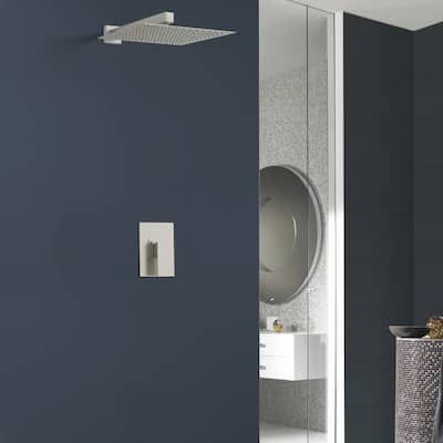 Topcraft 10-inch Wall Mount Square Shower System with Rough-in Valve - 10*10