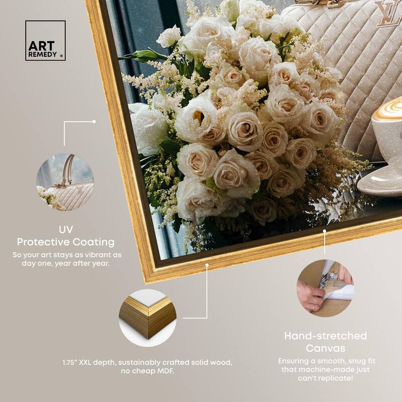 Glam by the Window New York Canvas by Art Remedy