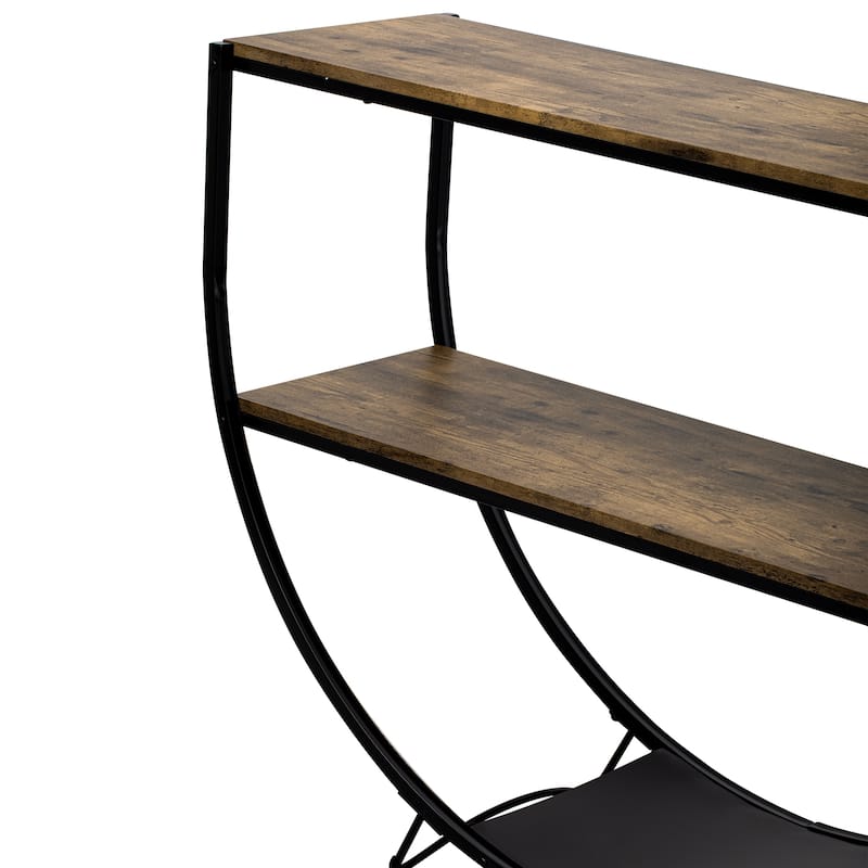 Wood Console Table