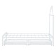 preview thumbnail 25 of 75, Metal Platform Bed with 2 Drawers, Bedroom Kids Bed Frame with House-Shaped Headboard Design and Support Slats, Easy Assembly