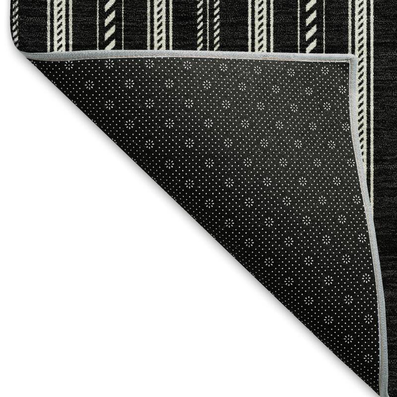 Premium Washable Super Soft Stripe Mayfield Rug
