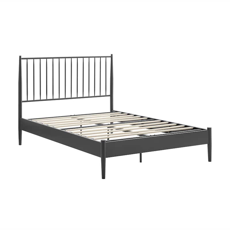 Adair Metal Spindle Platform Bed