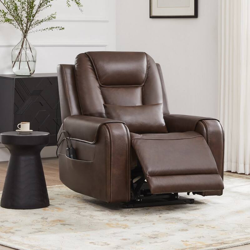 Andy Electric Power Lift Recliner with Heat and Massage for Elderly