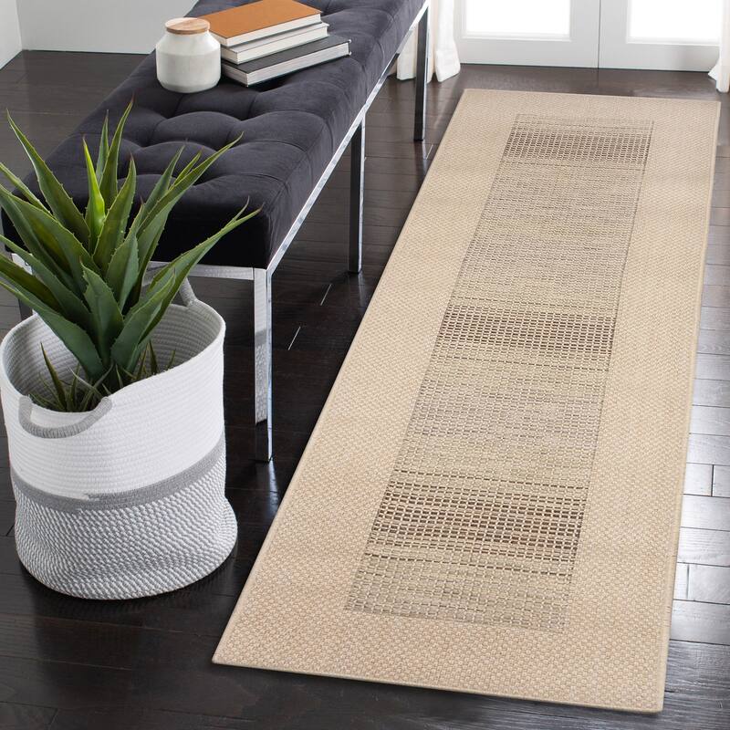 Liora Manne Riviera Border Indoor/Outdoor Area Rug