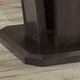 preview thumbnail 4 of 2, Furniture of America Gale Contemporary Grey 54-inch Glass Top Dining Table