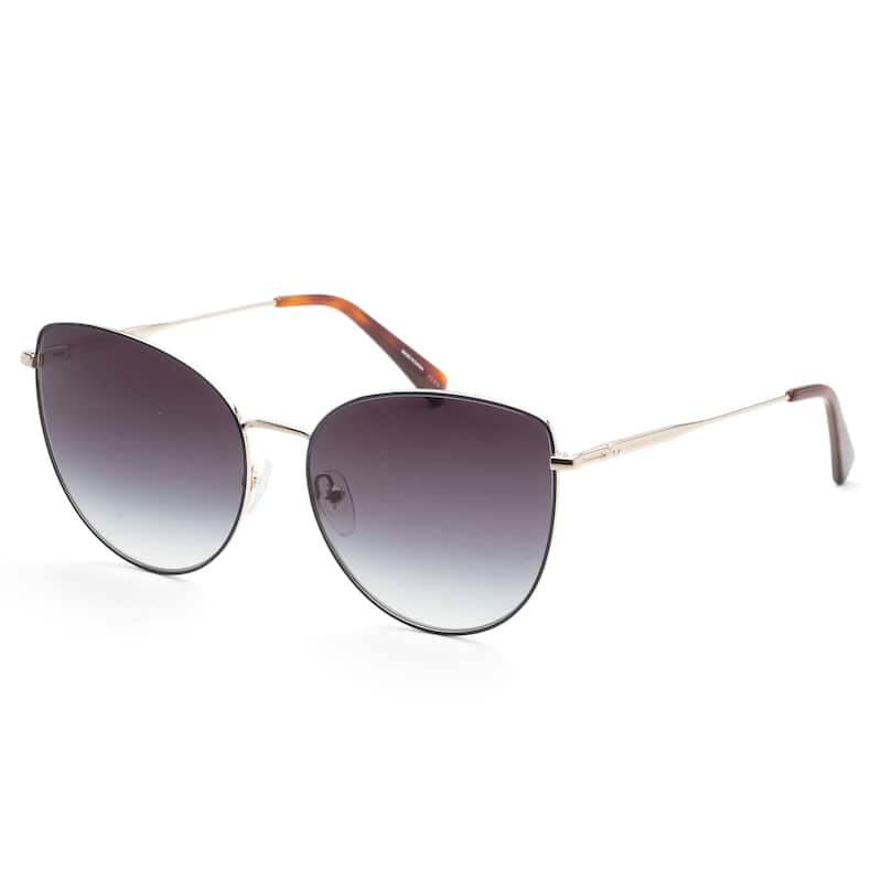Longchamp Women's 60mm Gold Blue Sunglasses