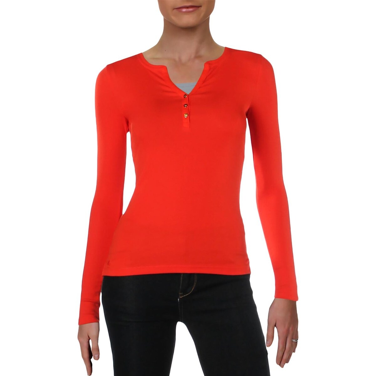 ralph lauren women's henley shirt
