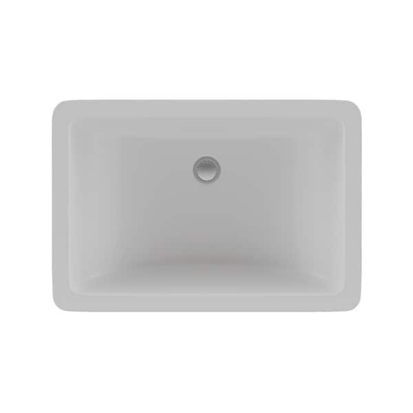 slide 2 of 6, Lexicon Platinum V214 Quartz Composite Rectangle Vanity Sink - Galaxy White