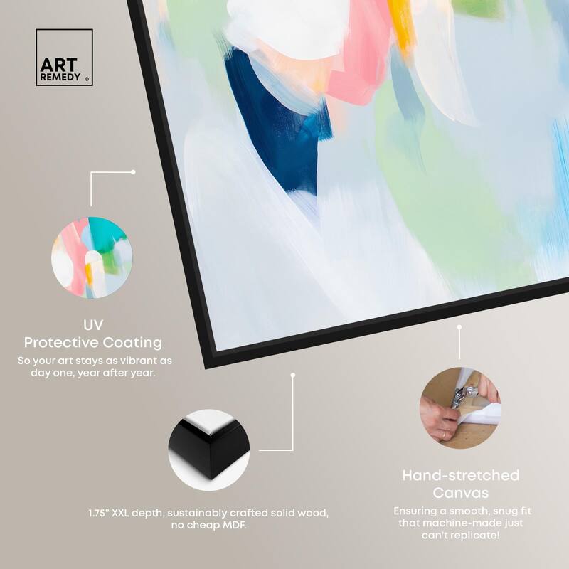 Layered Lush III Canvas by Art Remedy