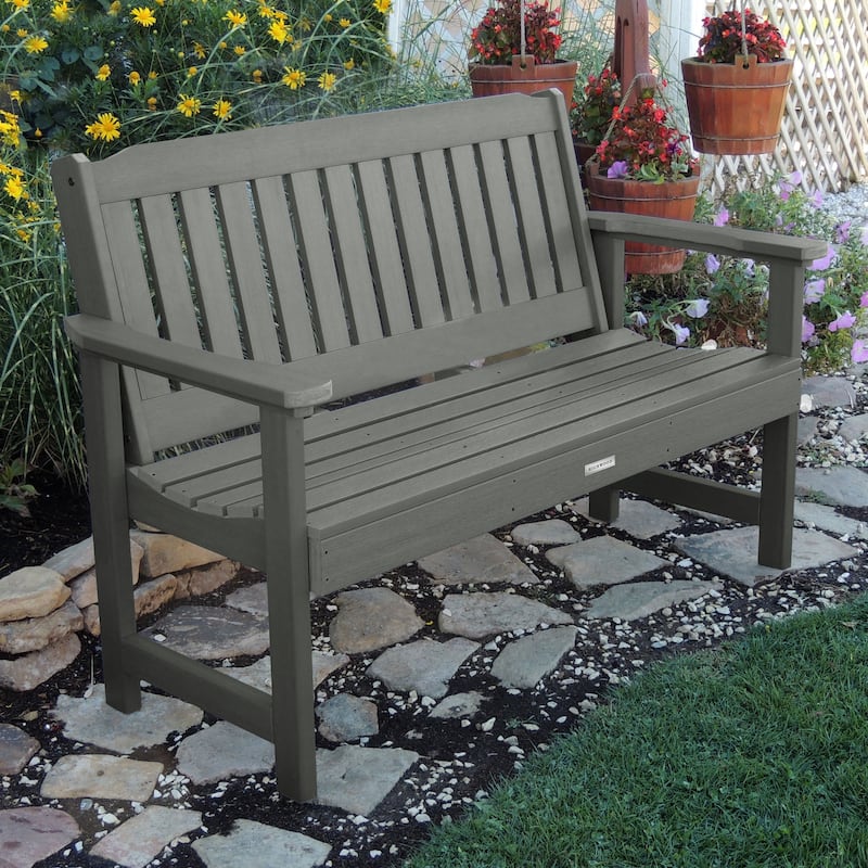 HIGHWOOD Lehigh 5-foot Eco-friendly Synthetic Wood Garden Bench