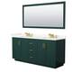 Option Green, Gold Trim, Giotto Quartz Top