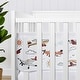 preview thumbnail 4 of 4, Sweet Jojo Designs + BreathableBaby Breathable Mesh Crib Liner Vintage Airplane Boy Blue Clouds Transportation