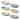 Certified International Pavillion 48 oz. Soup/Cereal Bowls, Set of 6 Assorted Designs - 8.50"L x 8.50"W x 2.00"H