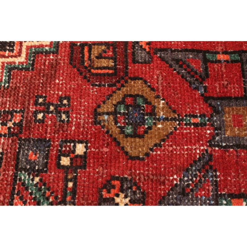 ECARPETGALLERY Hand-knotted Andelz Dark Brown Wool Rug - 4'2 x 7'0