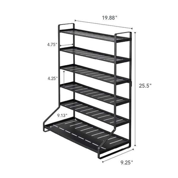 Yamazaki Home Kids' Parking Garage, Steel - L 9.45 x W 20.08 x H
