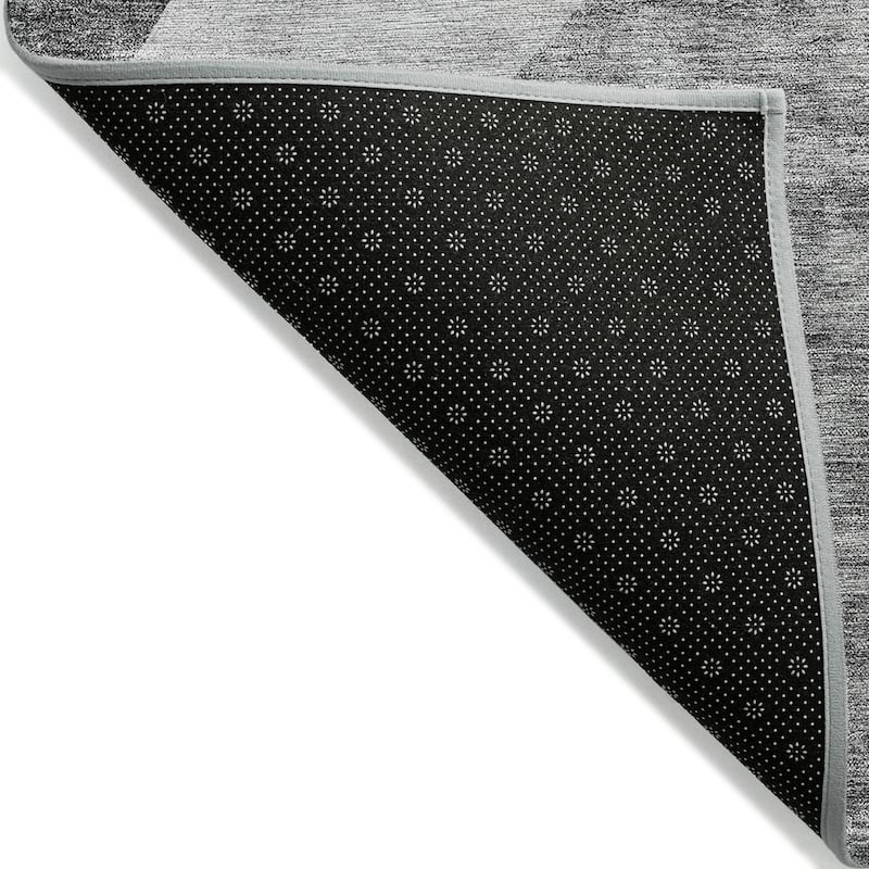 Machine Washable Indoor/ Outdoor Chantille Contemporary Abstract Rug