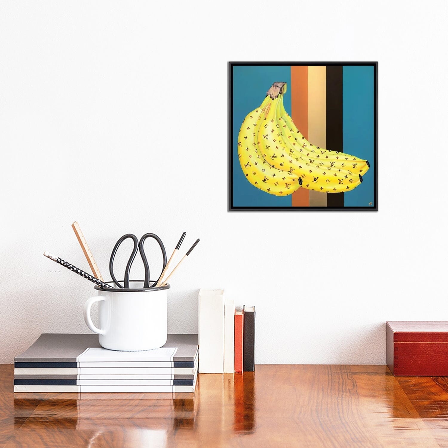 iCanvas Louis Vuitton Bananas II by Lena Smirnova Framed - Bed Bath &  Beyond - 37753791