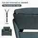 preview thumbnail 20 of 23, Roomfitters Convertible Sofa Bed, 3 in 1 Sleeper Chair with Adjustable Backrest and Thick Cushions, Linen Frame