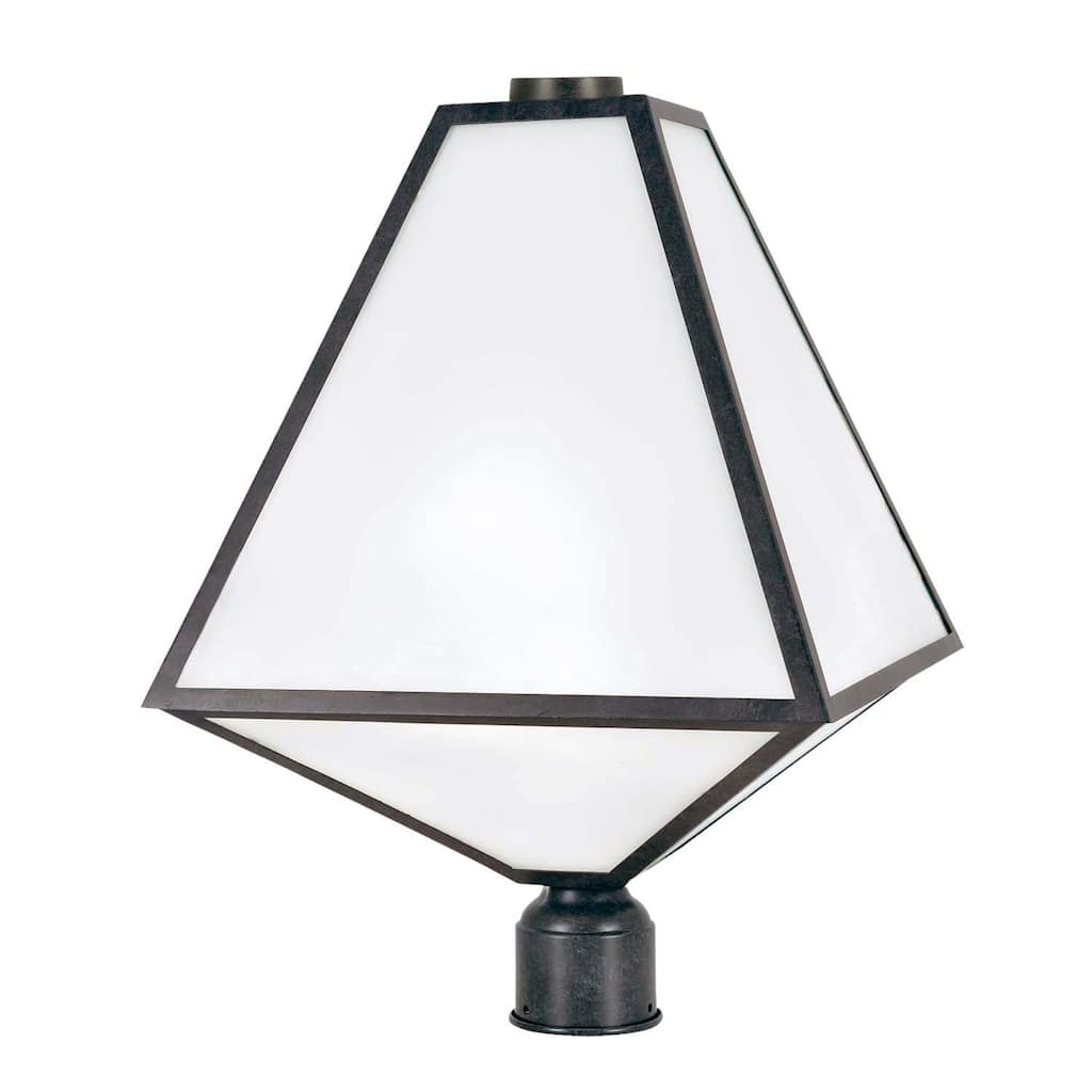 Brian Patrick Flynn for Crystorama Glacier Outdoor 3 Light Post - 14'' W x 21'' H