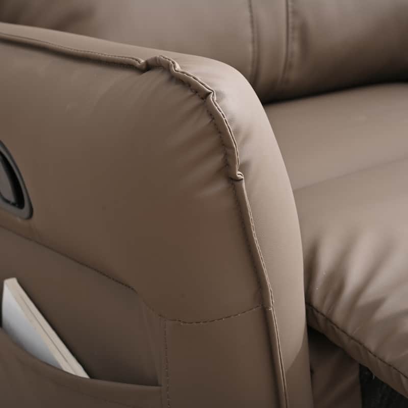360 Degree Swivel Recliner Chair with Side Pocket