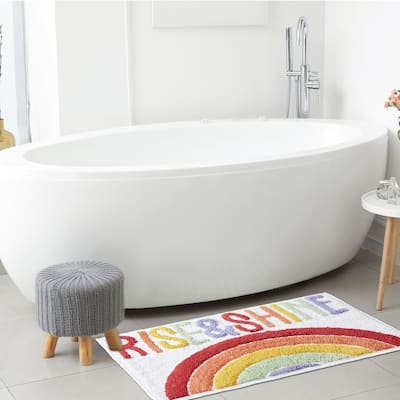 Jessica Simpson "Rise & Shine" Cotton Bath Rug 20"x32"