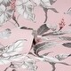 preview thumbnail 5 of 4, Brewster Meridian Parade Pink Tropical Leaves Wallpaper