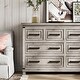 preview thumbnail 5 of 16, 8 Drawers Dresser Chests for Bedroom, 55" Wide Wood Rustic Chest of Drawers