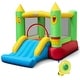 preview thumbnail 1 of 7, Bountech Inflatable Bounce House with/without 480W Blower Slide - with 480W blower Multicolor - with 480W blower - Kids