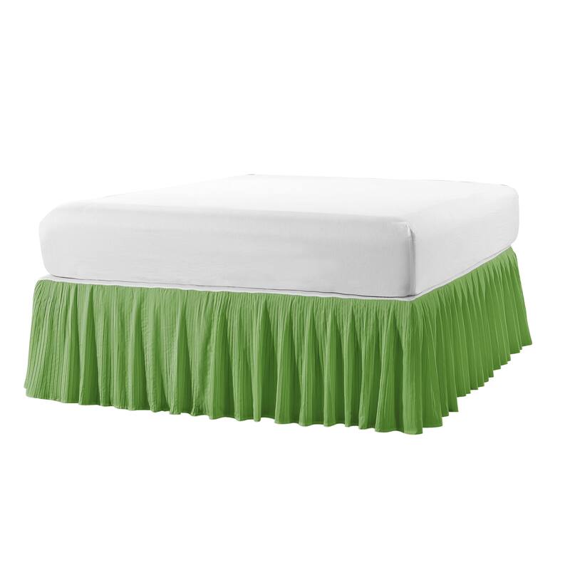 Serenta Pleated Bedskirt 18" Drop