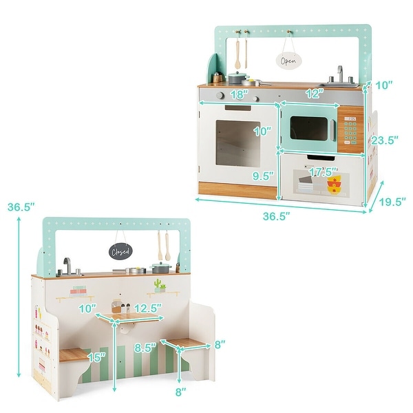 costway play kitchen