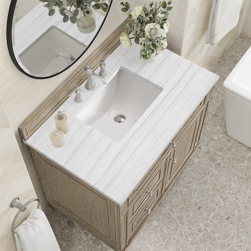 James Martin Vanities 424-V36-3AF Lorelai 36" Single Basin Wood Vanity