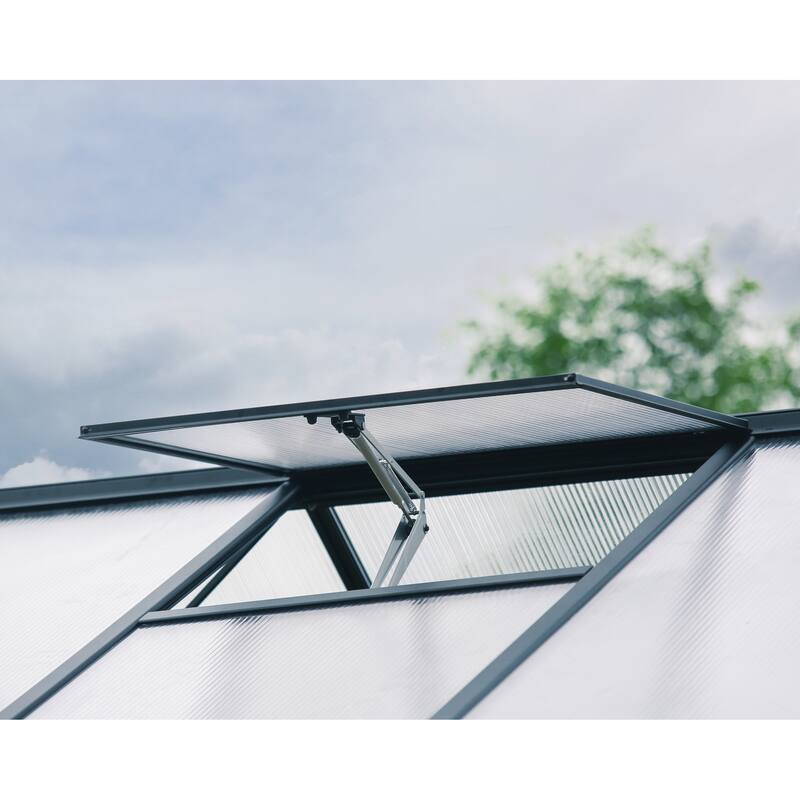 Canopia Aria 10 ft. Black / Clear Greenhouse Kit