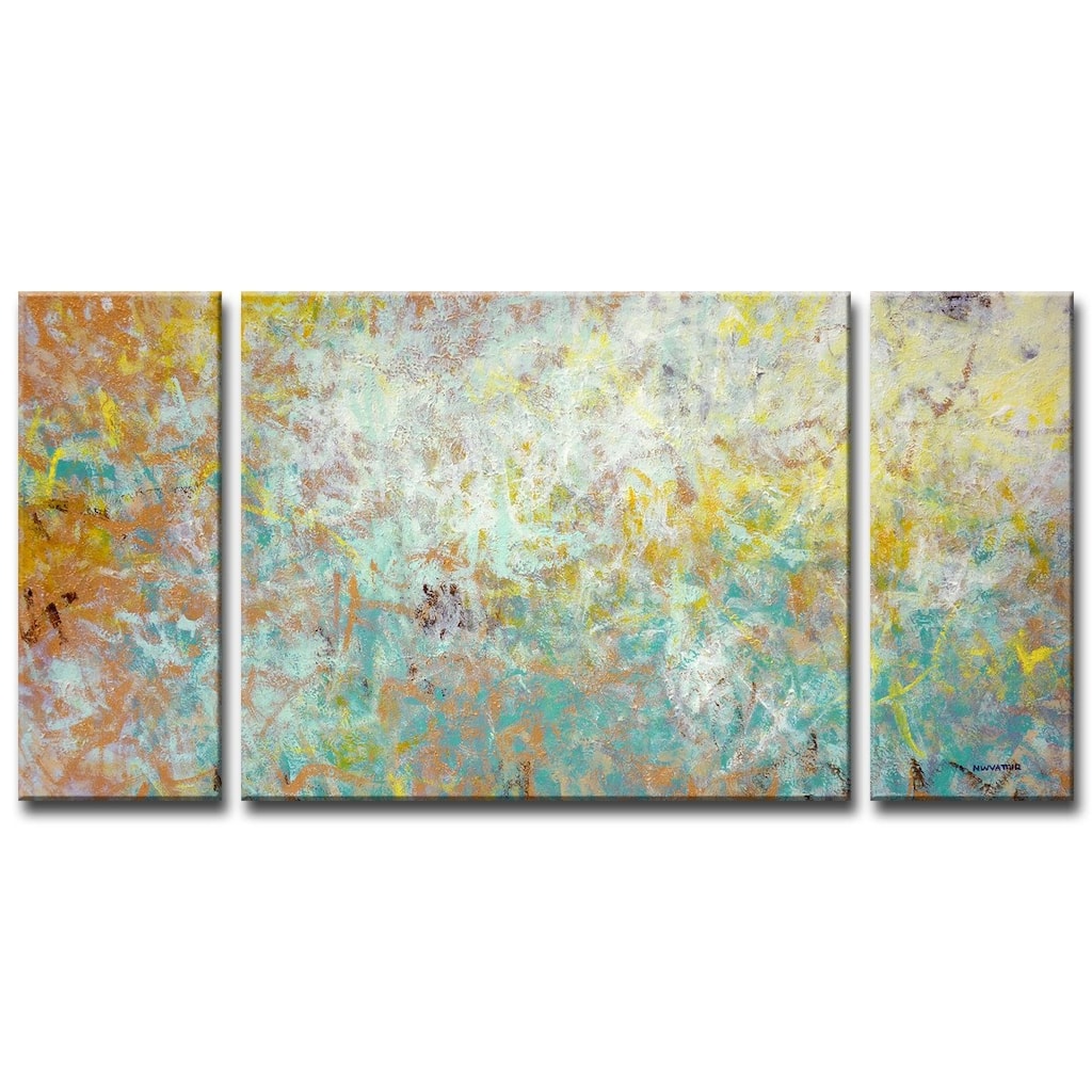 'Uplifted' by Norman Wyatt, Jr. 3-Piece Wrapped Canvas Wall Art Set