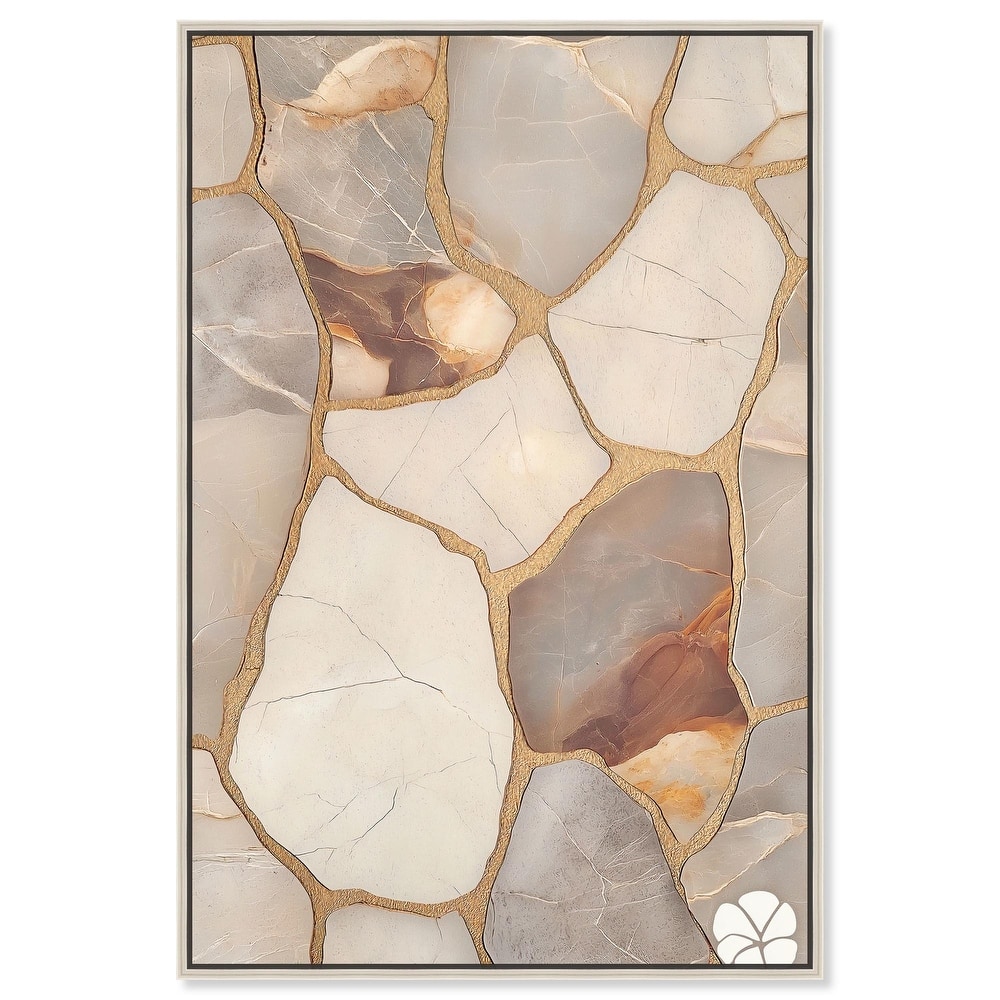 Textured Earthy Tones I Canvas by Art Remedy