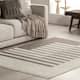 Nuloom Sofya SuperiorWash Abstract Striped Reversible Machine Washable Area Rug
