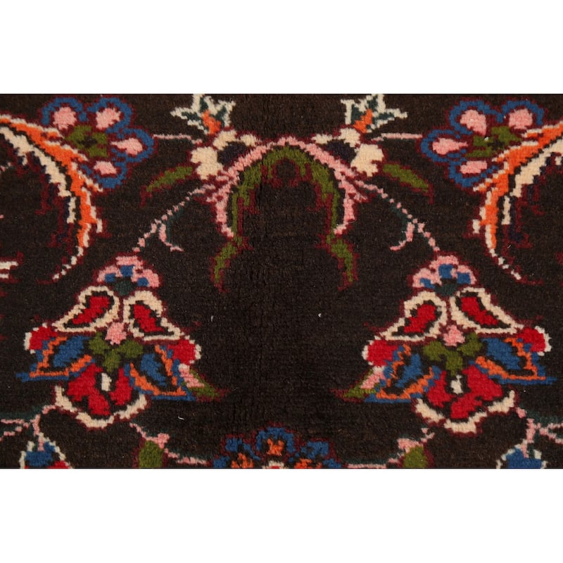 Floral Traditional Bakhtiari Persian Area Rug Hand-knotted Wool Carpet - 6'10" x 9'7"