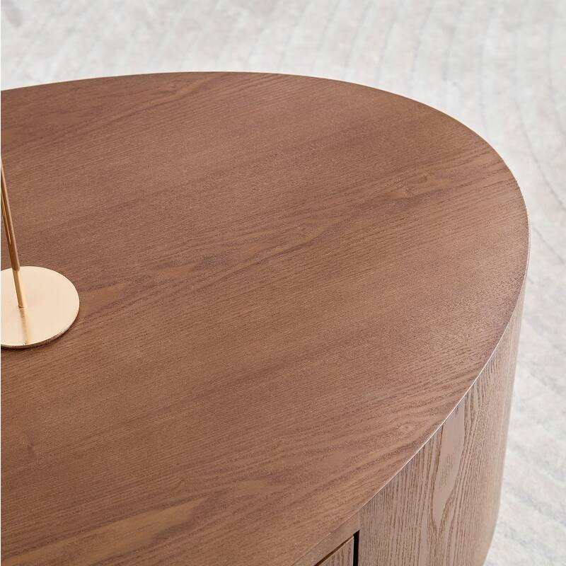 Modern Luxury Oval Coffee Table