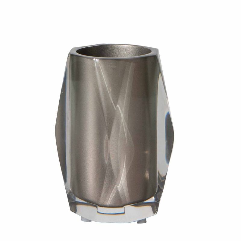 Sparkles Home Faceted Tumbler - Gray