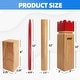 ApudArmis Kubb Yard Game Set, Viking Chess Outdoor Jamaica