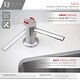 preview thumbnail 9 of 8, STYLISH Pull Down Kitchen Faucet + Soap Dispenser - Stainless Steel Finish