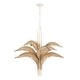 preview thumbnail 2 of 11, Varaluz Century Palm 9-Light 3-Tier Chandelier - Country White