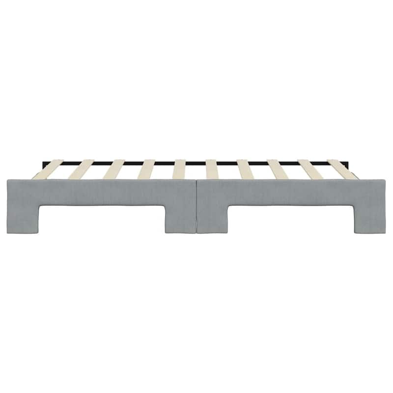 vidaXL Day Bed Upholstered Sleeper Sofa Bed for Bedroom Living Room Fabric