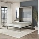 preview thumbnail 18 of 33, Signature Sleep Paramount Queen Murphy Bed, Black Oak
