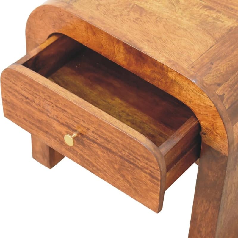 Artisan Furniture Solid Wood Darcy Chestnut Nightstand