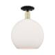 Option Black Antique Brass / Matte White