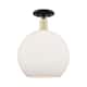 Option Black Antique Brass / Matte White