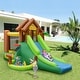 preview thumbnail 4 of 10, Costway Inflatable Jungle Bounce House Kids Dual Slide Jumping Castle