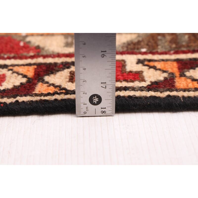 ECARPETGALLERY Hand-knotted Antalya Vintage Red Wool Rug - 4'0 x 7'7