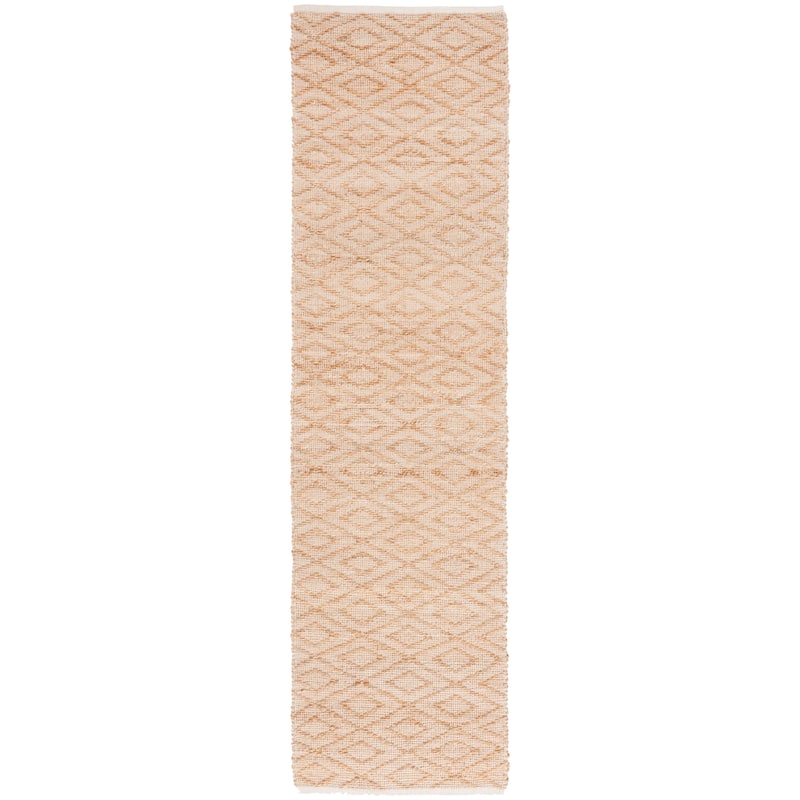 SAFAVIEH Handmade Natural Fiber Emiliana Casual Jute Rug - 2'3" x 9' Runner - Natural